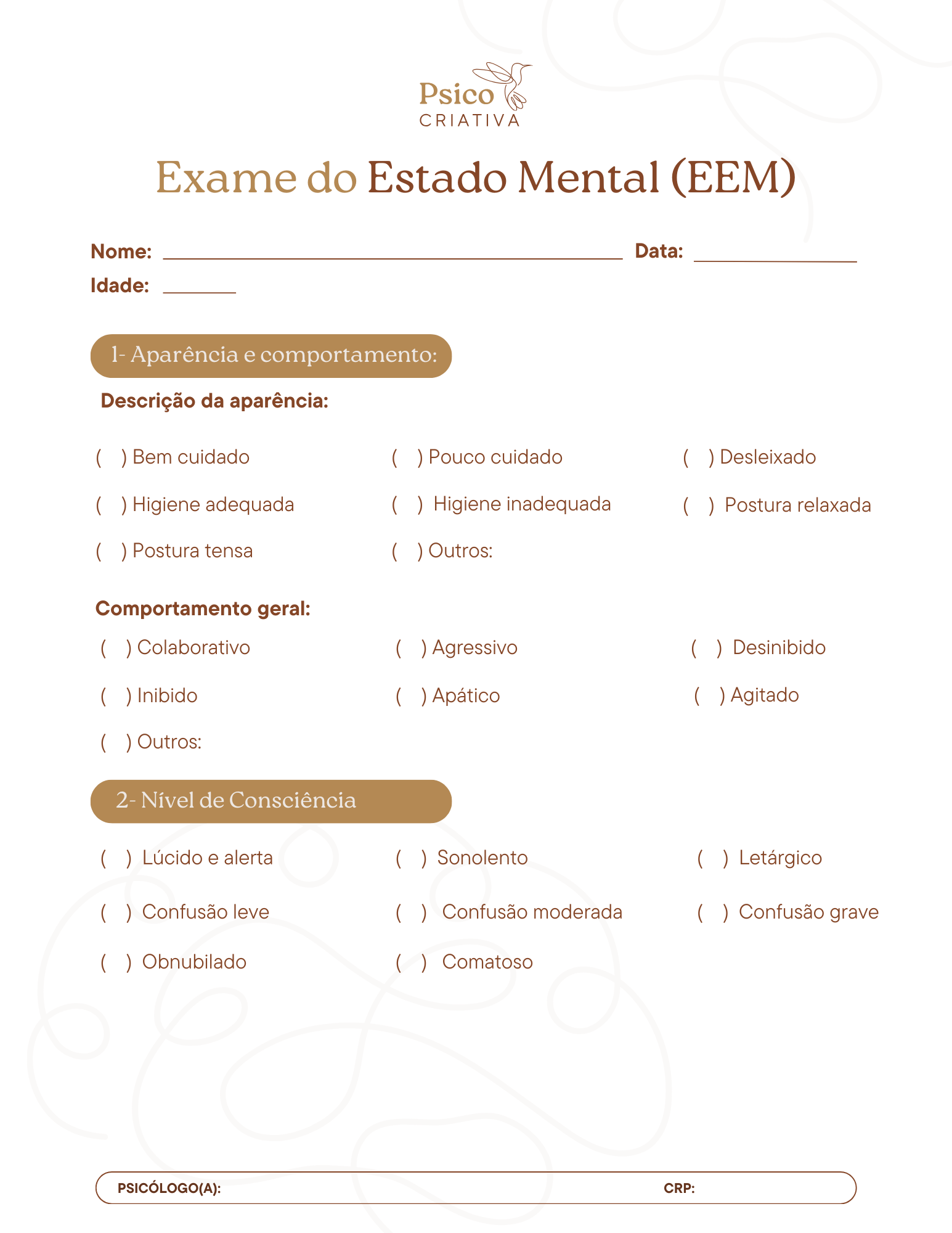 7 - Exame do Estado Mental p.1